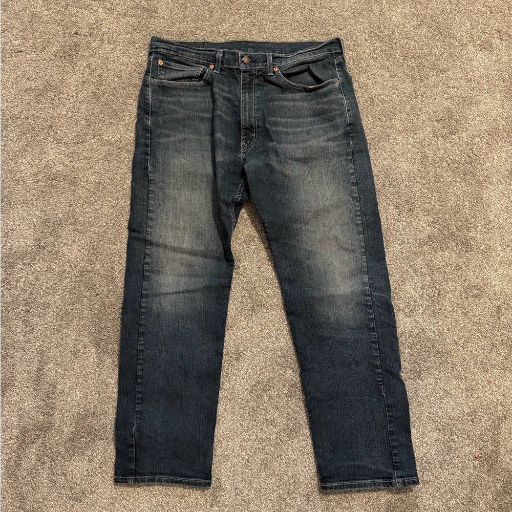 LEVI’S Men's Dark-wash Blue Jeans; W36 L30, NEW